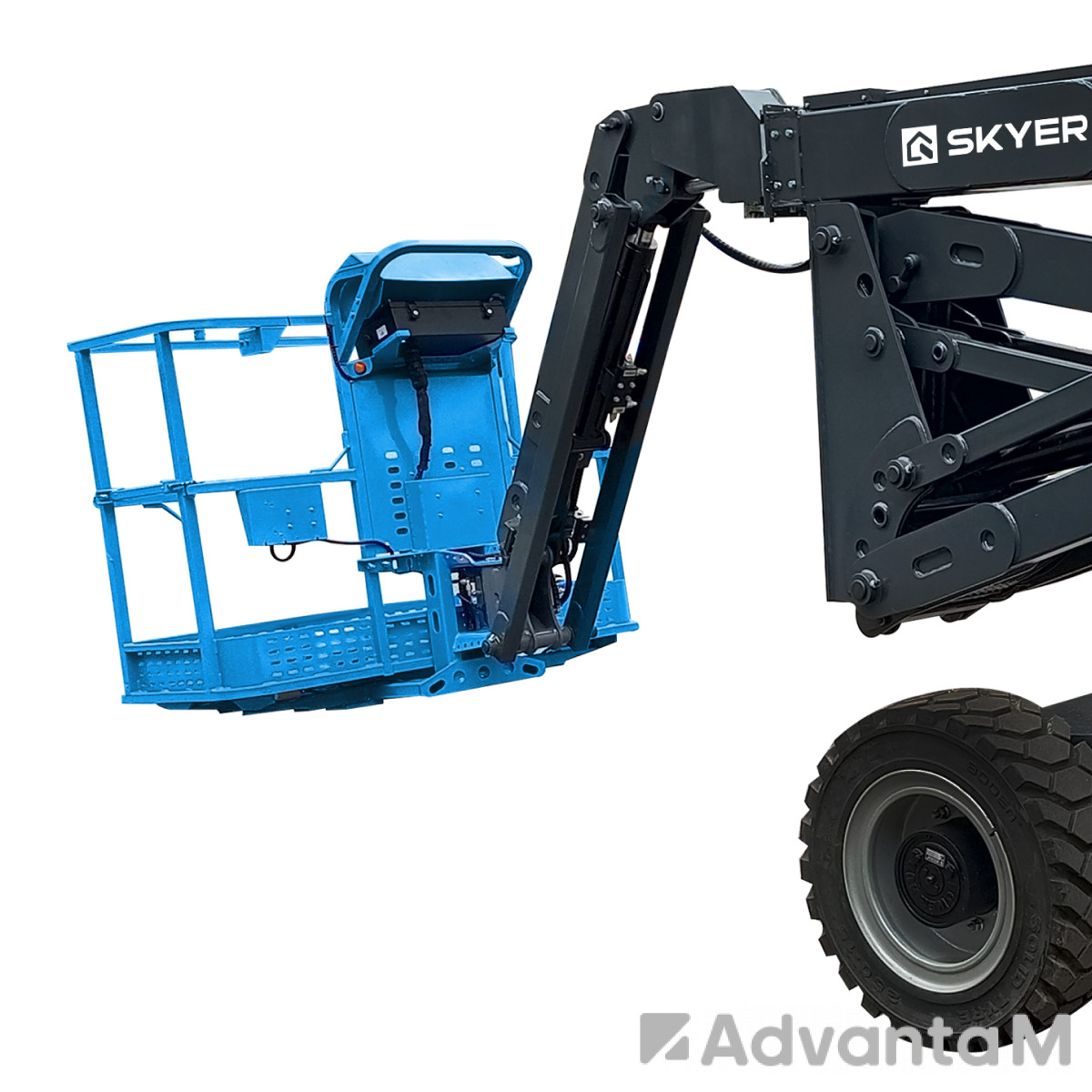 Подъемник самоходный электрический коленчатый SKYER EKP1623 M - 7