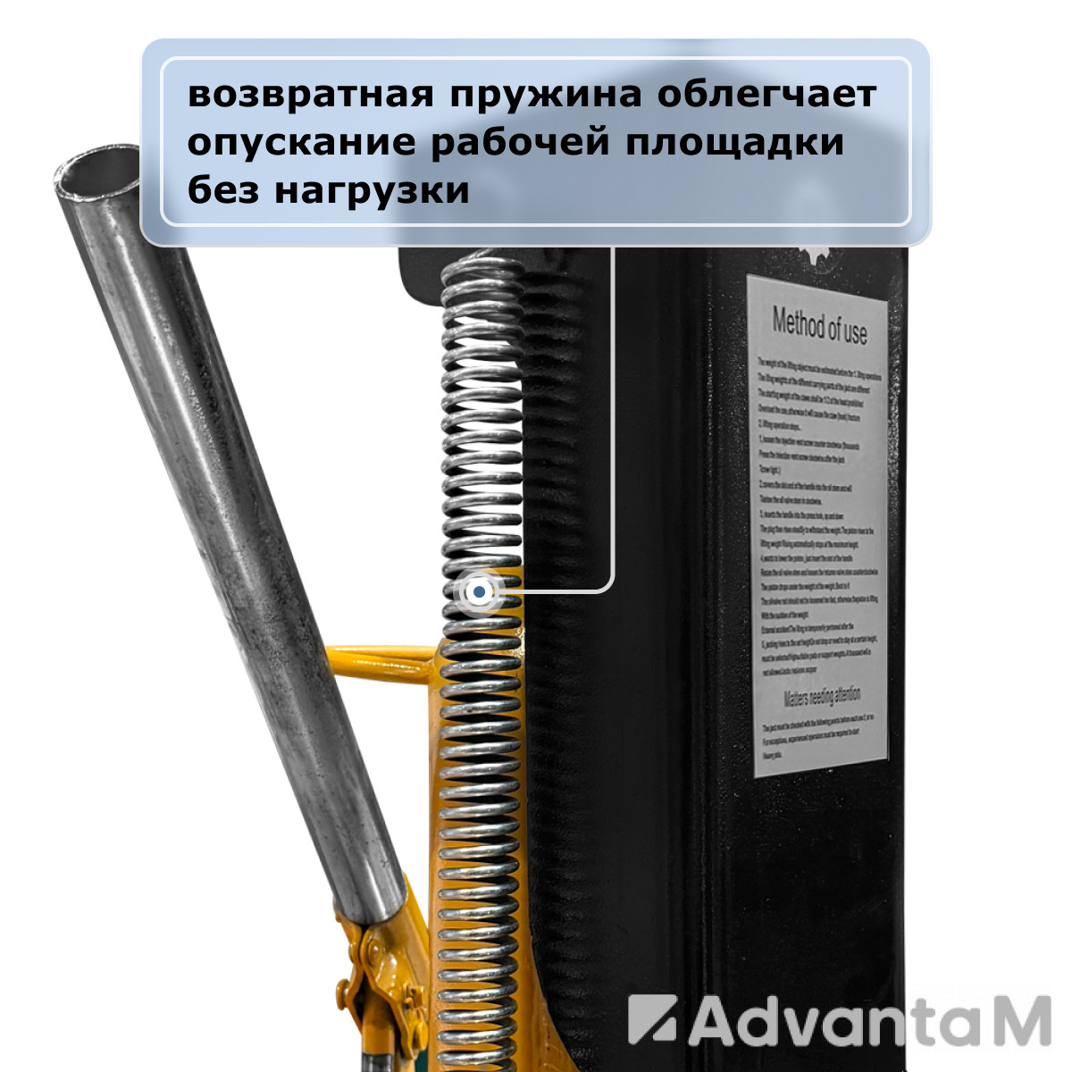 Домкрат гидравлический с лапой GEARSEN MNS 10 - 3